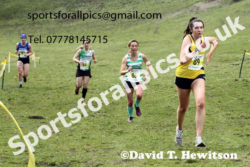 Masters men 2021 NECAA Cross Country Relays, Thornley Farm, Peterlee, Saturday, April 10th. Photo: David T. Hewitson/Sports for All Pics